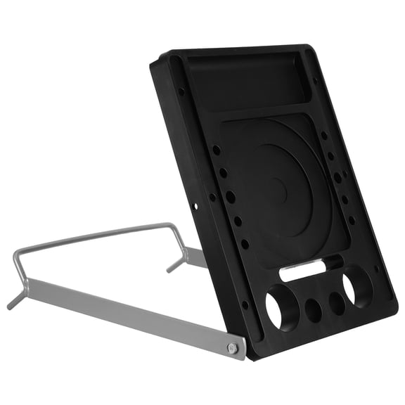 LOLIPPYY Black Ladder Storage Tray for Folding Ladder Lightweight and Foldable for Easy Transport