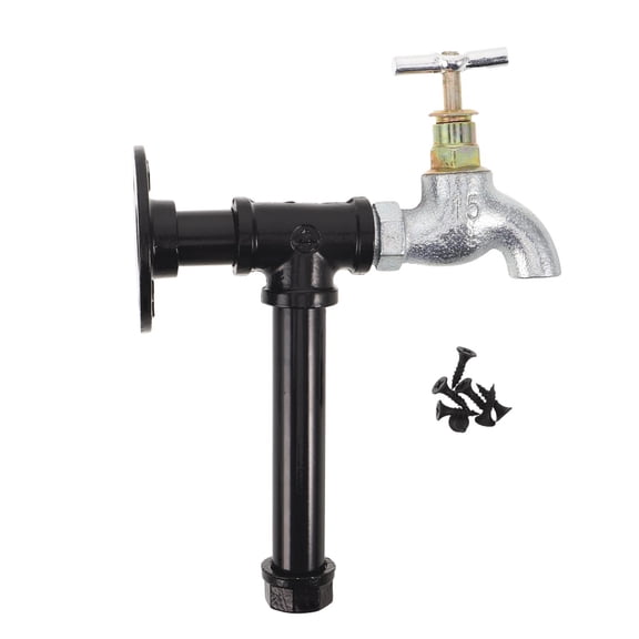 LOLIPPYY Black Metal Cabinet Hardware with Rustic Finish and Comfortable Grip for Furniture