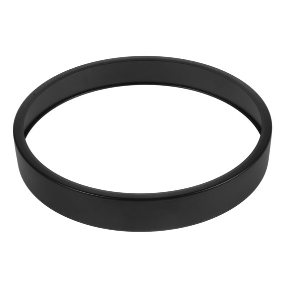 LOLIPPYY Black Metal Clock Frame Replacement Lightweight Scratch Resistant Wall Clock Trim