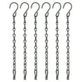 thumbnail image 1 of LOLIPPYY Black Metal Hanging Chain for Garden Plant Hangers, Bird Feeders, Lanterns - , Easy to Install Outdoor Accessory, 1 of 8