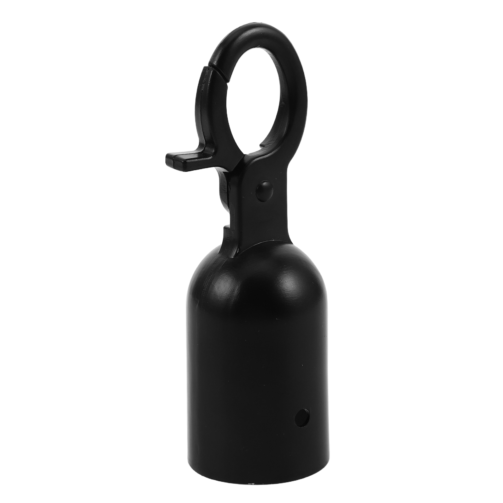 LOLIPPYY Black Metal Rope End Stopper with Hook for Guardrail Cord Lock ...