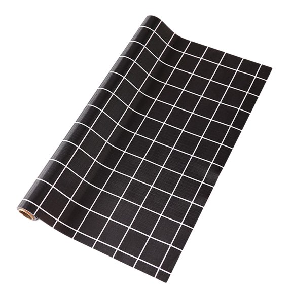LOLIPPYY Black Moisture Absorption Drawer Mat Multi Purpose Cuttable Heat Insulated Refrigerator Cabinet Liner