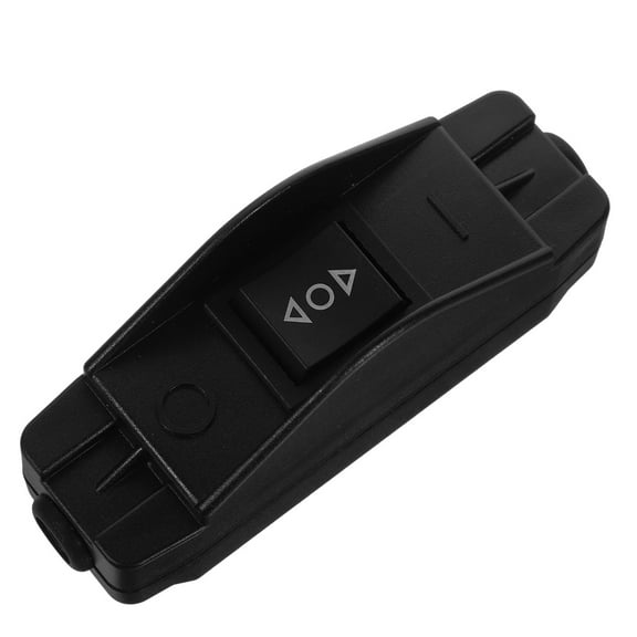 LOLIPPYY Black Momentary Rocker Switch Polarity Reversing 1Set
