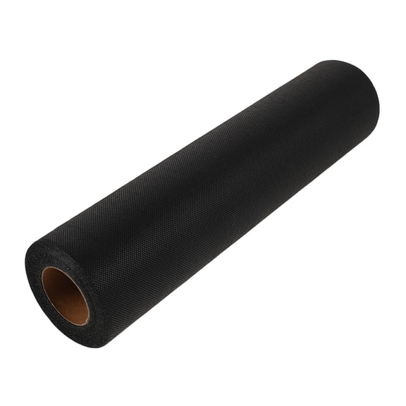 LOLIPPYY Black Nonwoven Fusible Interfacing Fabric with One Side Iron on for Sewing Lining