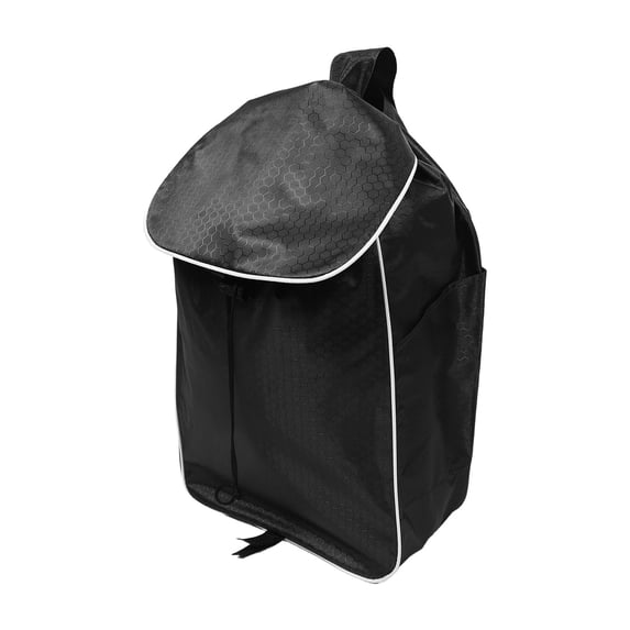 LOLIPPYY Large Capacity Black Oxford Cloth Shopping Trolley Bag, Reusable Grocery Cart Tote for Daily Use and Errands