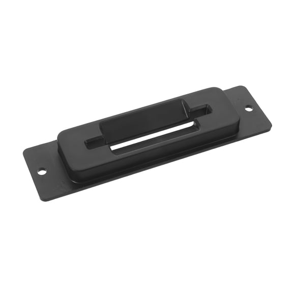 LOLIPPYY Black Atm Card Slot Accessory Made from ABS Plastic for Secure Bank Card Handling