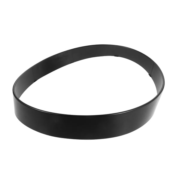 LOLIPPYY Black Plastic Clock Edge Replacement Frame with Scratch Resistant Quartz Clock Trim