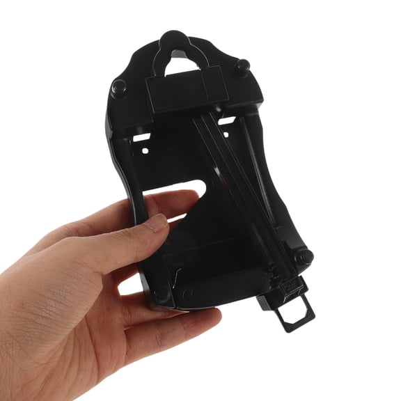 LOLIPPYY Black Plastic Pendulum Clock Movement Replacement Kit with Accurate Swinging Mechanism for Wall Clock Repair