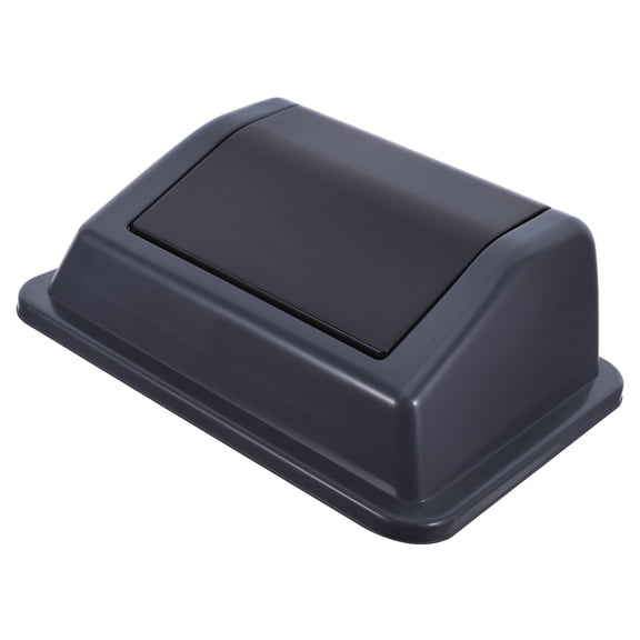 LOLIPPYY Black Plastic Swing Lid for 10L Trash Can Replacement Suitable for Home and Commercial Use