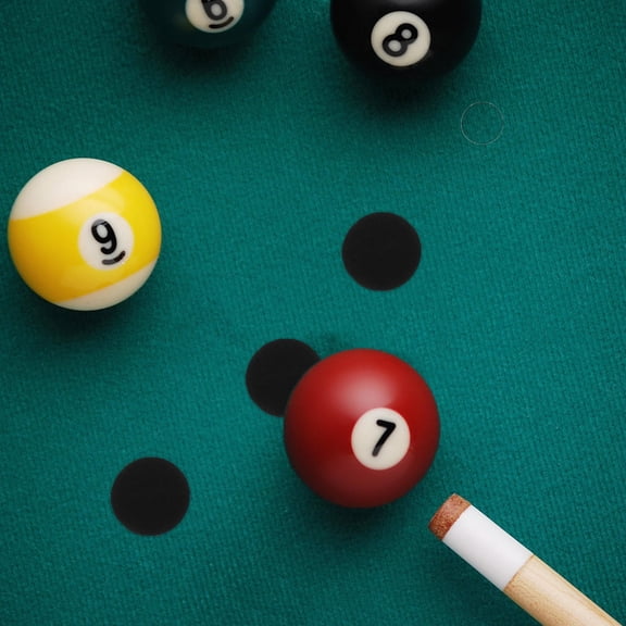 LOLIPPYY Black Pool Table Sticker Kit for Precise Positioning, Tablecloth Repair, and Billiard Table Decoration