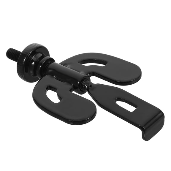 LOLIPPYY Black Portable Door Lock for Hotel Room Security and Apartment Use Easy to Carry