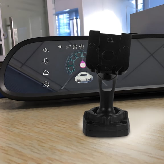 LOLIPPYY Black Rear View Mirror Dash Cam Mount Secure Driving Recorder Holder for Vehicles