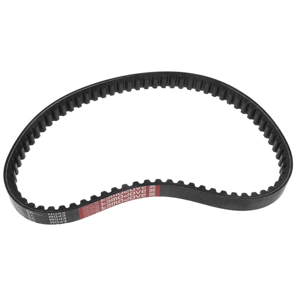 LOLIPPYY Black Rubber Drive Belt for Motorcycle and Go Kart High Efficiency Transmission