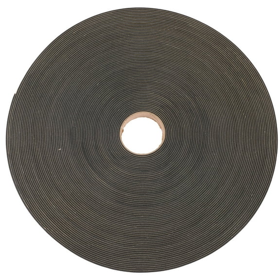 LOLIPPYY Black Sponge Seal Tape for Speaker Gasket, Door and Weatherproofing Strip, 1 Roll