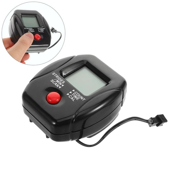 LOLIPPYY Black Step Exercise Stepper with LCD Monitor Smart Memory and Multi Device Compatibility for Home Fitness