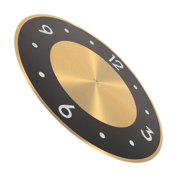 LOLIPPYY Metal Dial Replacement Vintage Style Wall Clock Face