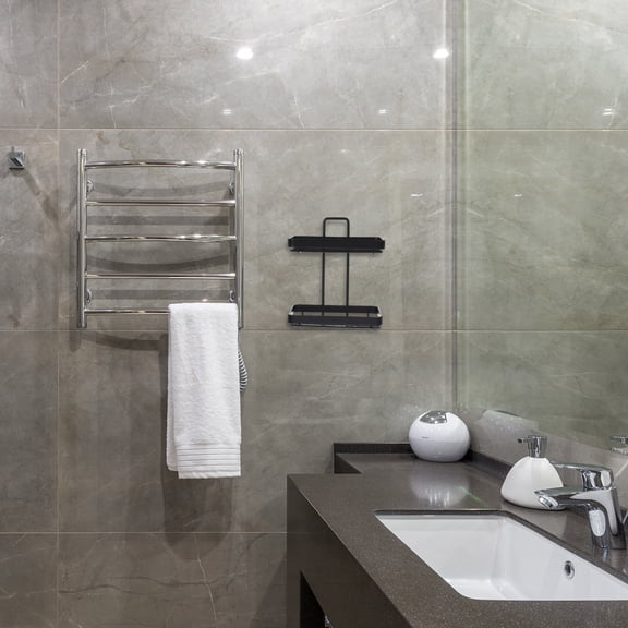 LOLIPPYY Corrosion-Resistant Black Soap Drain Box for Easy Installation