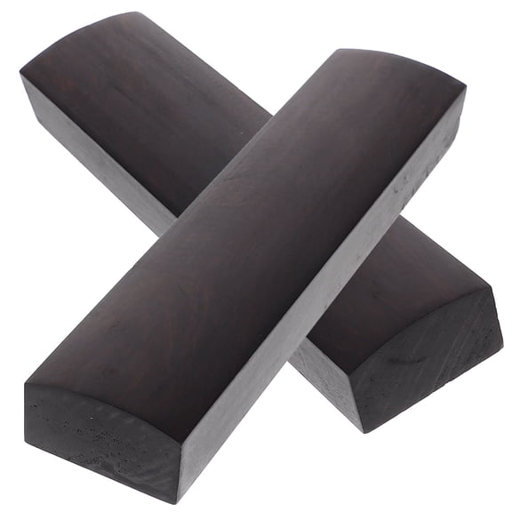 LOLIPPYY Black Wood Rectangular Paper Weight 18cm for Practice