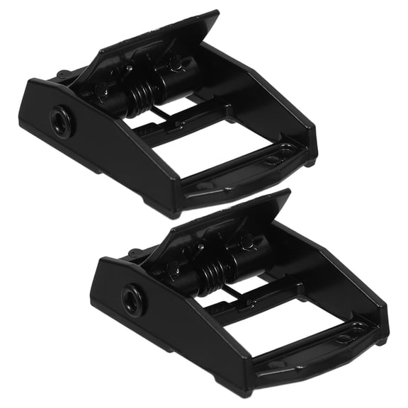 LOLIPPYY Black Zinc Alloy Cam Buckle for Fixing Tools Durable Easy to Use Secure Lock Multiple Pieces 2pcs