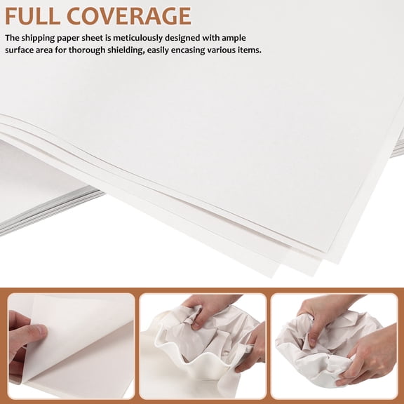 LOLIPPYY Blank Newsprint Paper Sheets for Moving Box Fillers and Creative Crafting Projects