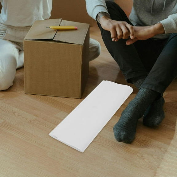 LOLIPPYY Blank White Packing Newsprint Paper Sheets for Moving Fragile Kitchenware and Glassware Protection