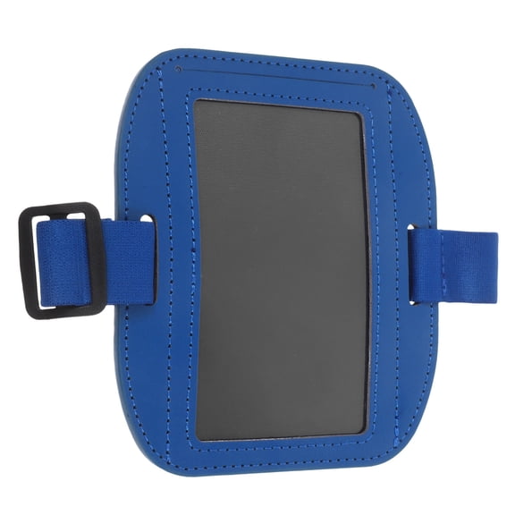 LOLIPPYY Blue Arm Badge Holder with Quick Access Horizontal Plastic Id Sleeve for Work