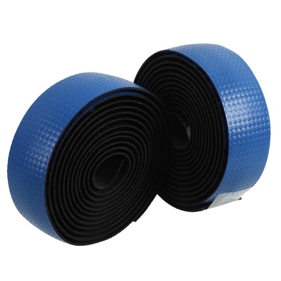 LOLIPPYY Blue Gradient Bike Handlebar Tape for Road Bikes with Shock Absorption and Nonslip Carbon Texture
