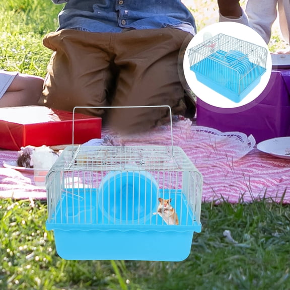 LOLIPPYY Cage with Multifunctional Design - Ideal Gift for Pet Hamsters and