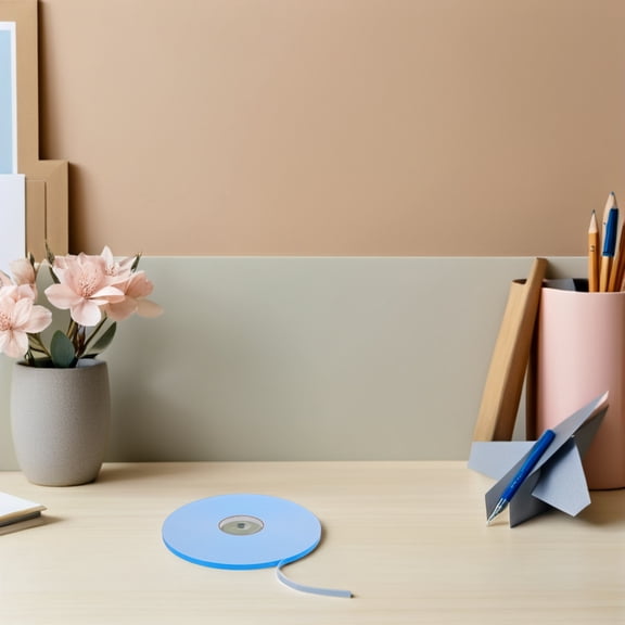 LOLIPPYY Blue Self Adhesive Foam Tape Heavy Duty Double Sided for Indoor Wall Panels and Crafts