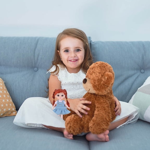 LOLIPPYY Blue Stuffed Bear Dress Soft Comfortable Clothes for Plush Decoration Accessory