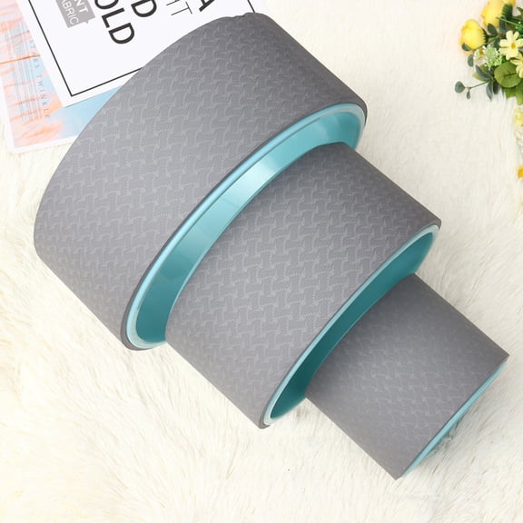 LOLIPPYY Blue Yoga Wheel for Backbend and Pilates Training Tool with Waist Shaping Function