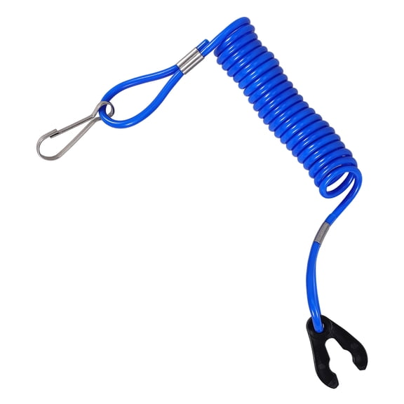 LOLIPPYY Boat Safety Key Lanyard: Outboard Jet Ski Kill Switch Stop Cord Tether Emergency Shut Off Lanyard Marine Stop Switch Bracelet