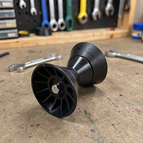 LOLIPPYY Boat Trailer Bow Roller Assembly with High Strength PU Material for Marine Use
