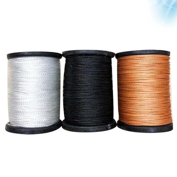 LOLIPPYY Bookbinding Cord Roll with 100M Multi Purpose Sewing Thread for Hand and Machine Quilting