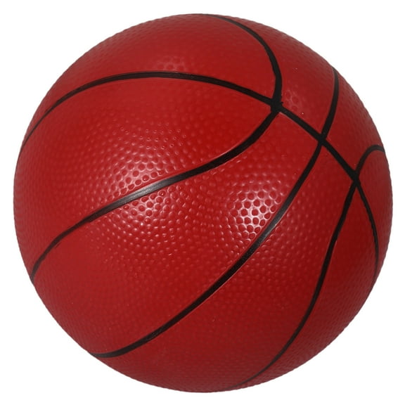 LOLIPPYY Bouncing Basketball Inflatable Ball Brown 1Set For Outdoor Activities