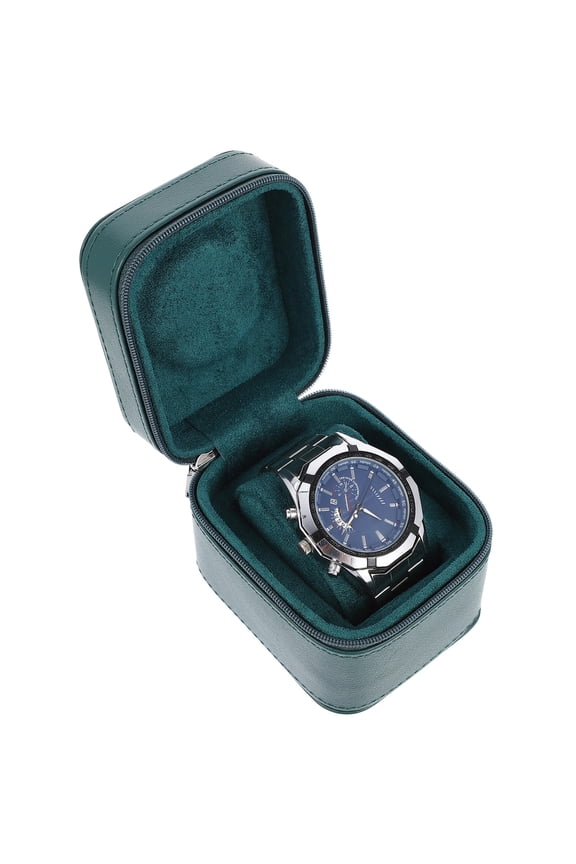 Box For Watches With Classic Design Synthetic Material 1Pcs