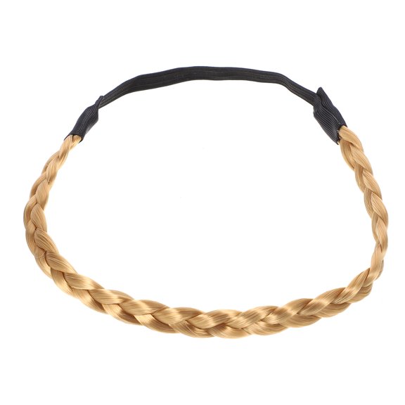 LOLIPPYY Braided Hairband For Women Hair Wrap Headband Wide Braids Daily Life 1Set