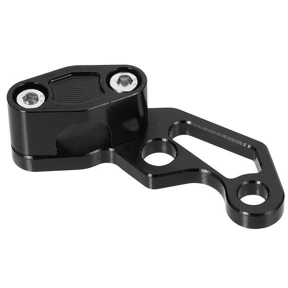 LOLIPPYY Brake Line Cable Guide Clamp for Motorcycle Black with Smooth Brake Cable Movement