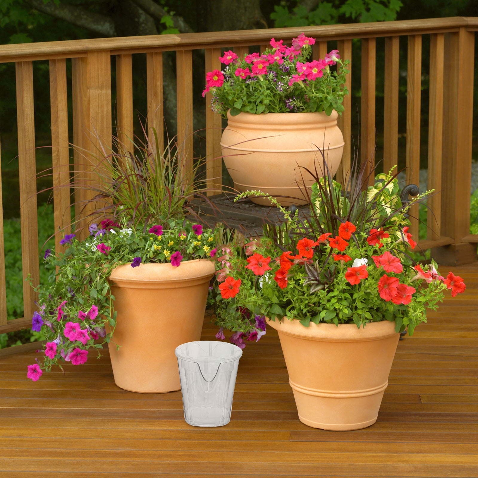 LOLIPPYY Transparent Orchid Flower Pot with Drainage Holes, Breathable Hydroponic Resin Planter for Indoor Gardening and Home Plants