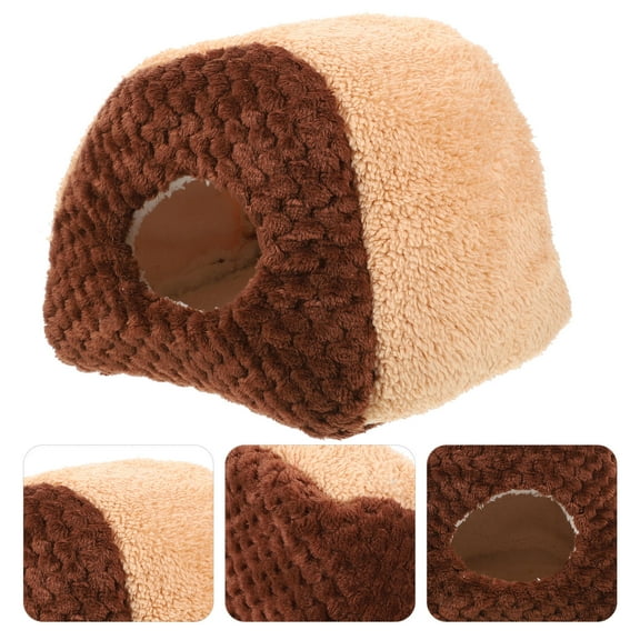 LOLIPPYY Breathable Comfortable Hammock Bed for Pets Coffee Four Seasons Resting Nest