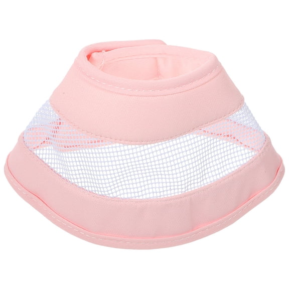 LOLIPPYY Breathable PVC Cat Recovery Collar Soft Neck Cone for After Surgery Comfort