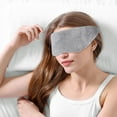 thumbnail image 1 of LOLIPPYY Grey Velvet Sleep Mask, Blocks Light, No Pressure, Ideal for Travel and Home, 1 of 8