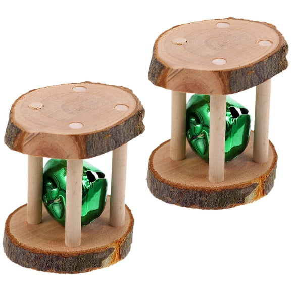 LOLIPPYY Brown Synthetic Chew Toy for Small Animals Perfect for Teeth Grinding Safe and Durable Suitable for Rabbits Hamsters Guinea Pigs