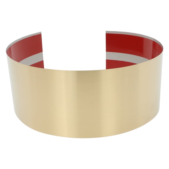 LOLIPPYY Brushed Golden Stainless Steel Door Kick Plate for Door Bottom with Scratch and Dent Resistance