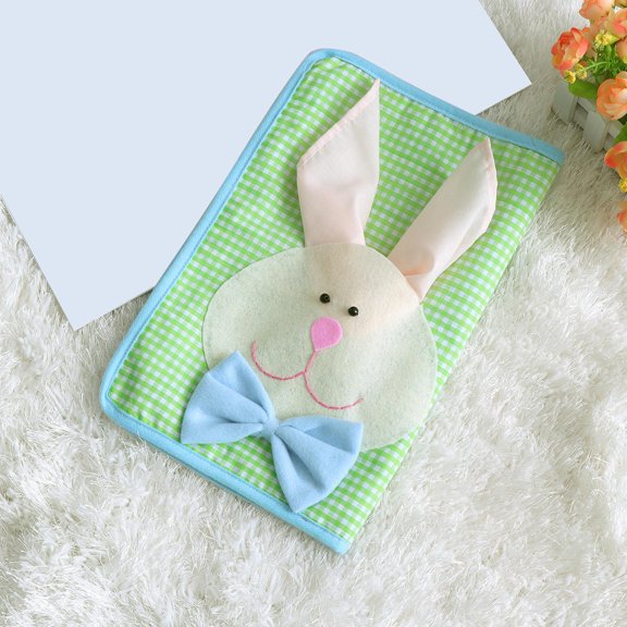 LOLIPPYY Bunny Placemats Easter Table Mat with Napkin for Unique Holiday Table Setting