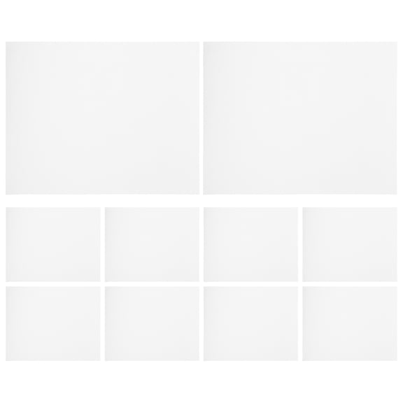 LOLIPPYY Printable Business Card Paper 250gsm Thick White Cardstock 10 Sheets for Inkjet and Printers