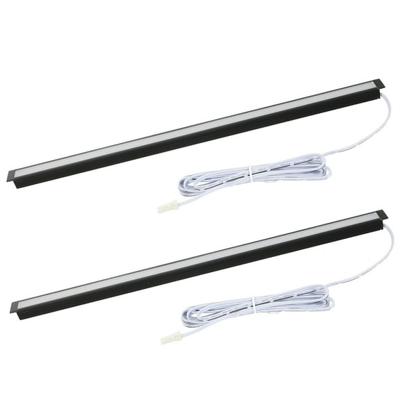 LOLIPPYY LED Cabinet Light Bar 4000K Natural White, Hidden Mount Design for Closet, Set of 2 Pieces