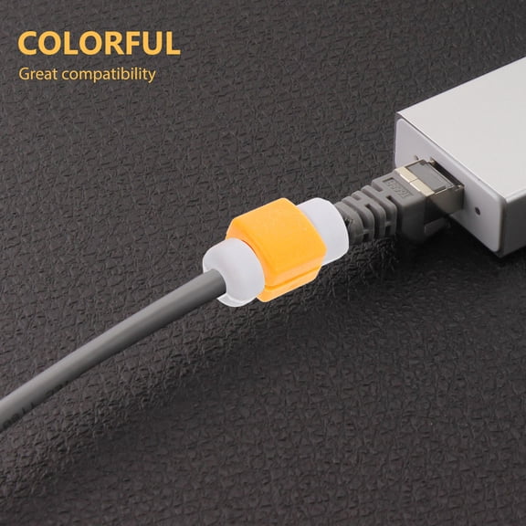 LOLIPPYY Cable Protector with Silicone ABS Material to Prevent Fraying and Extend Charger Cord Life