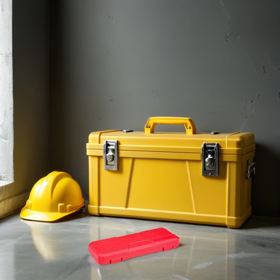 LOLIPPYY Caliper Holder Portable Plastic Measuring Tool Box Red 1Pack