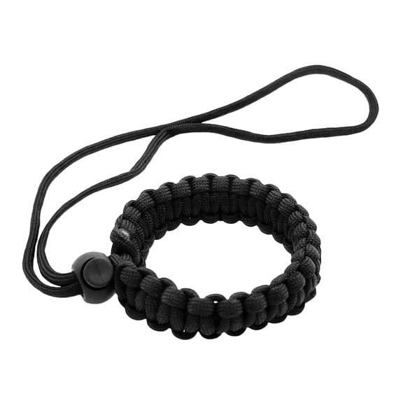 LOLIPPYY Adjustable Black Woven Camera Wrist Strap Lightweight Lanyard for Photographers